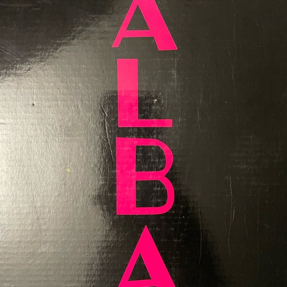 Alba Blue and Silver Wedge Heels with Rhinestone Embellishments - Picture 2 of 7